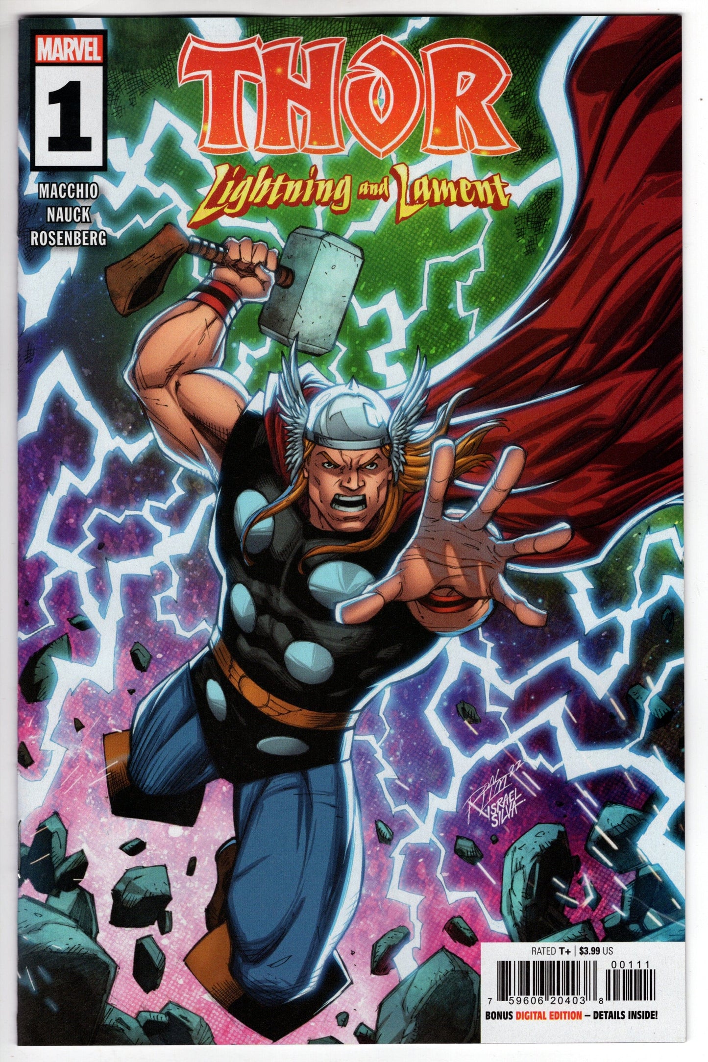 MARVEL PRH COMIC BOOK THOR LIGHTNING AND LAMENT #1