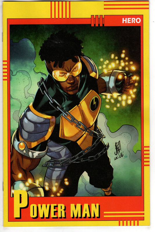 MARVEL PRH COMIC BOOK THUNDERBOLTS #3 (OF 5) CASELLI TRADING CARD VARIANT (RES)