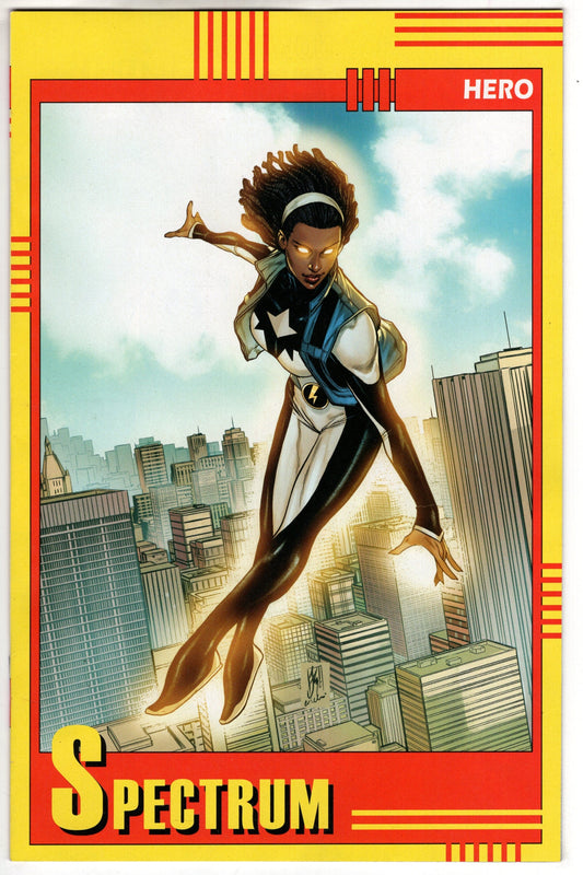 MARVEL PRH COMIC BOOK THUNDERBOLTS #4 (OF 5) CASELLI TRADING CARD VARIANT (RES)