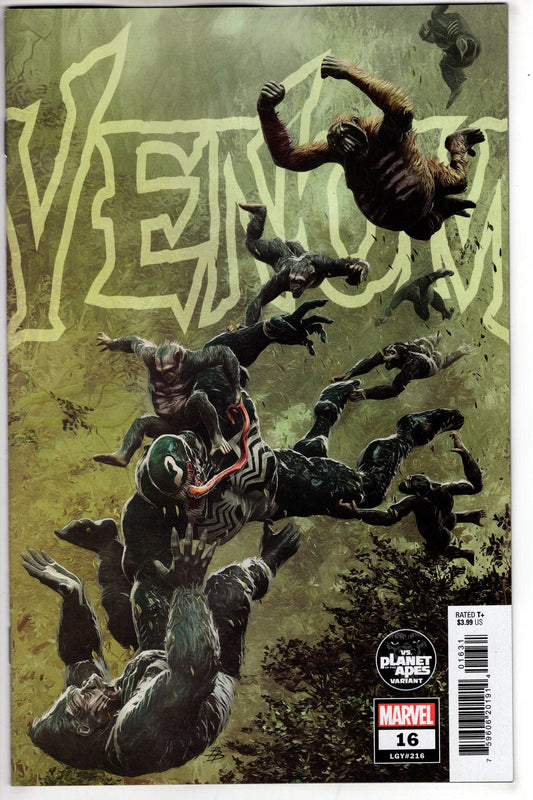 MARVEL PRH COMIC BOOK VENOM #16 BARENDS PLANET OF THE APES VAR DWB