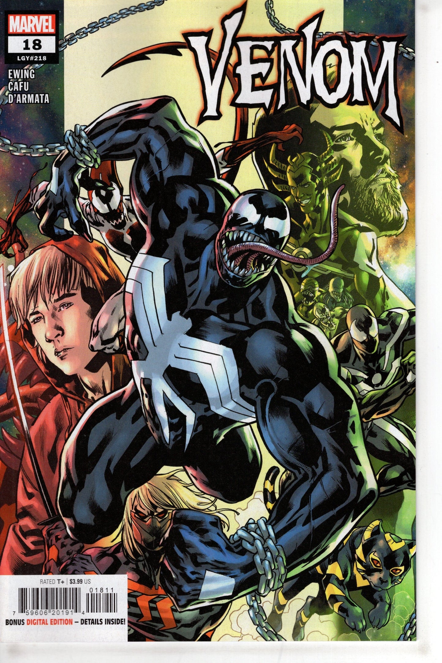 MARVEL PRH COMIC BOOK VENOM #18