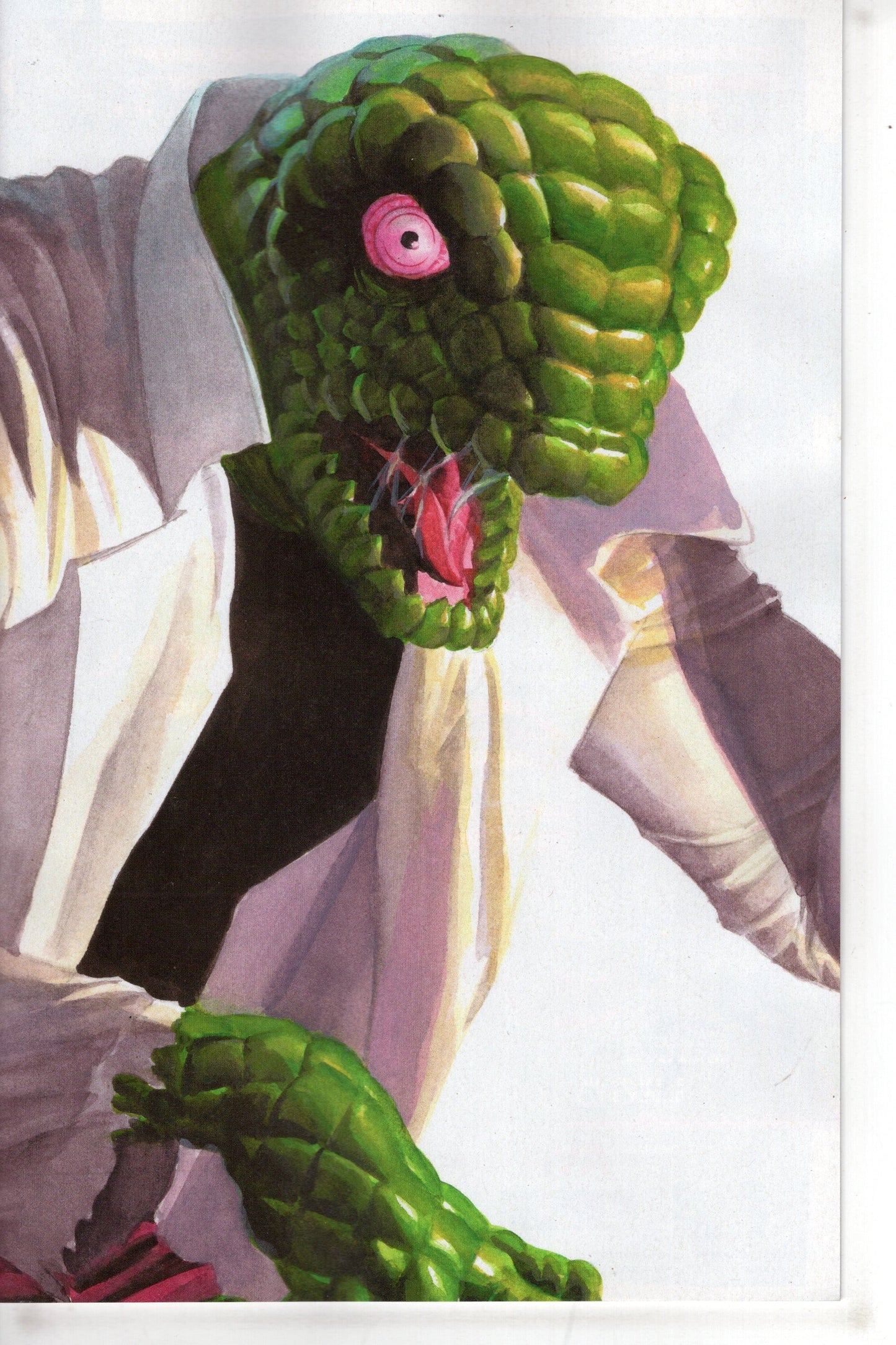 MARVEL PRH COMIC BOOK VENOM #18 ALEX ROSS TIMELESS LIZARD VIRGIN VAR
