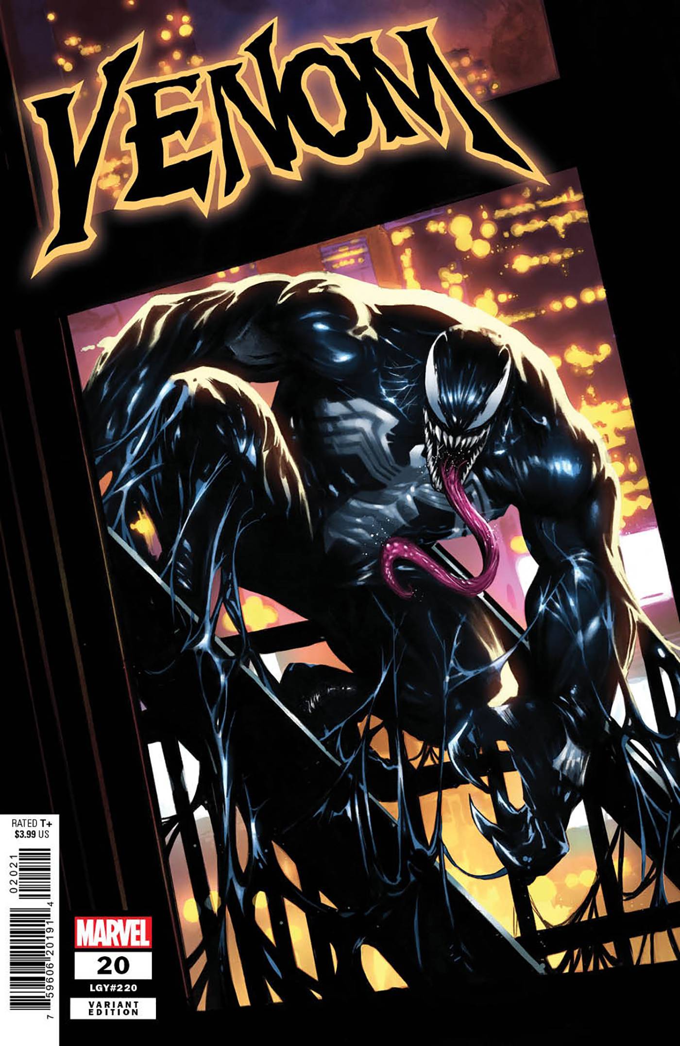 MARVEL PRH COMIC BOOK VENOM #20 FRANCESCO MANNA ULTIMATE LAST LOOK VAR