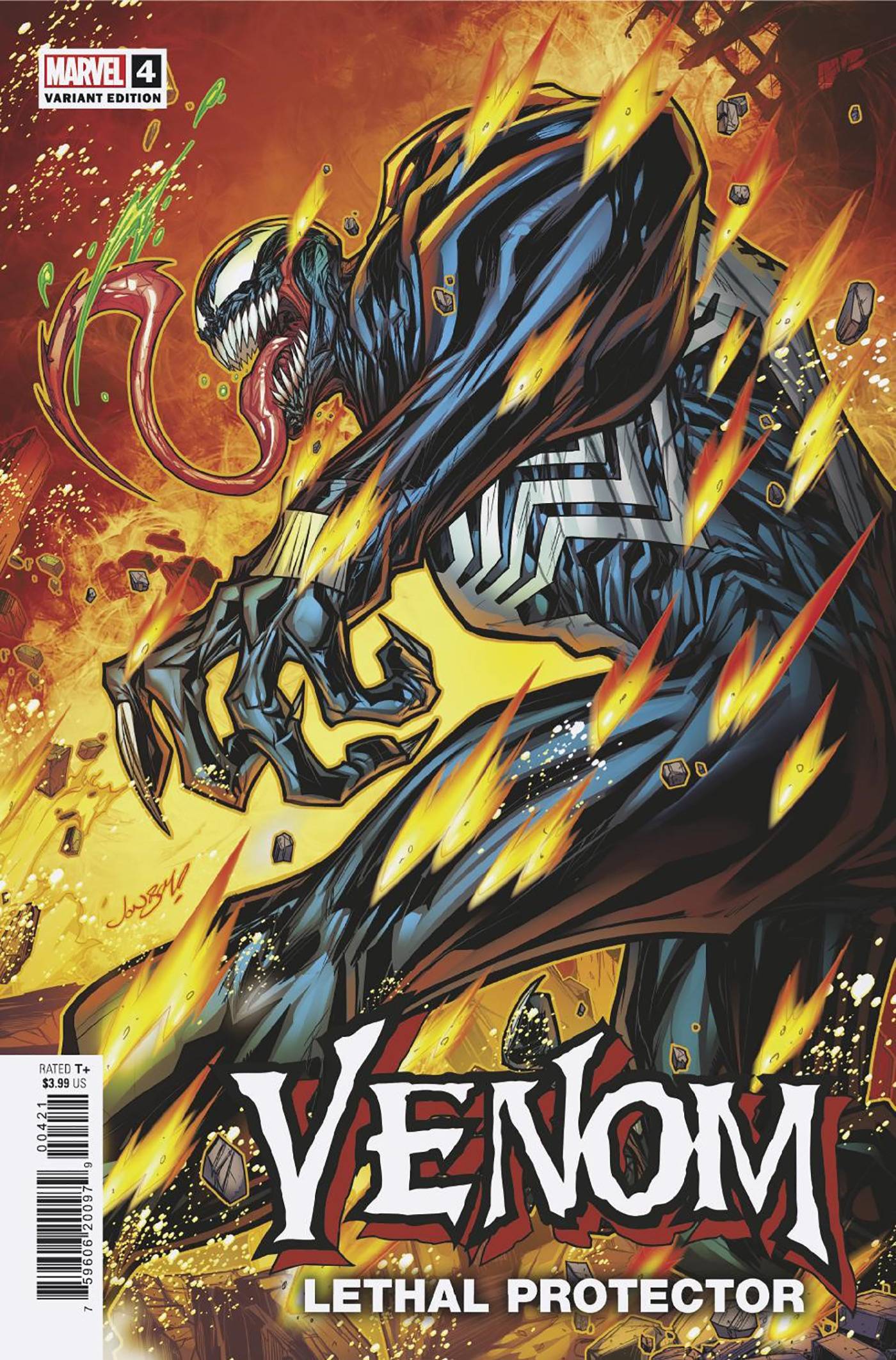 MARVEL PRH COMIC BOOK VENOM LETHAL PROTECTOR #4 (OF 5) MEYERS VARIANT