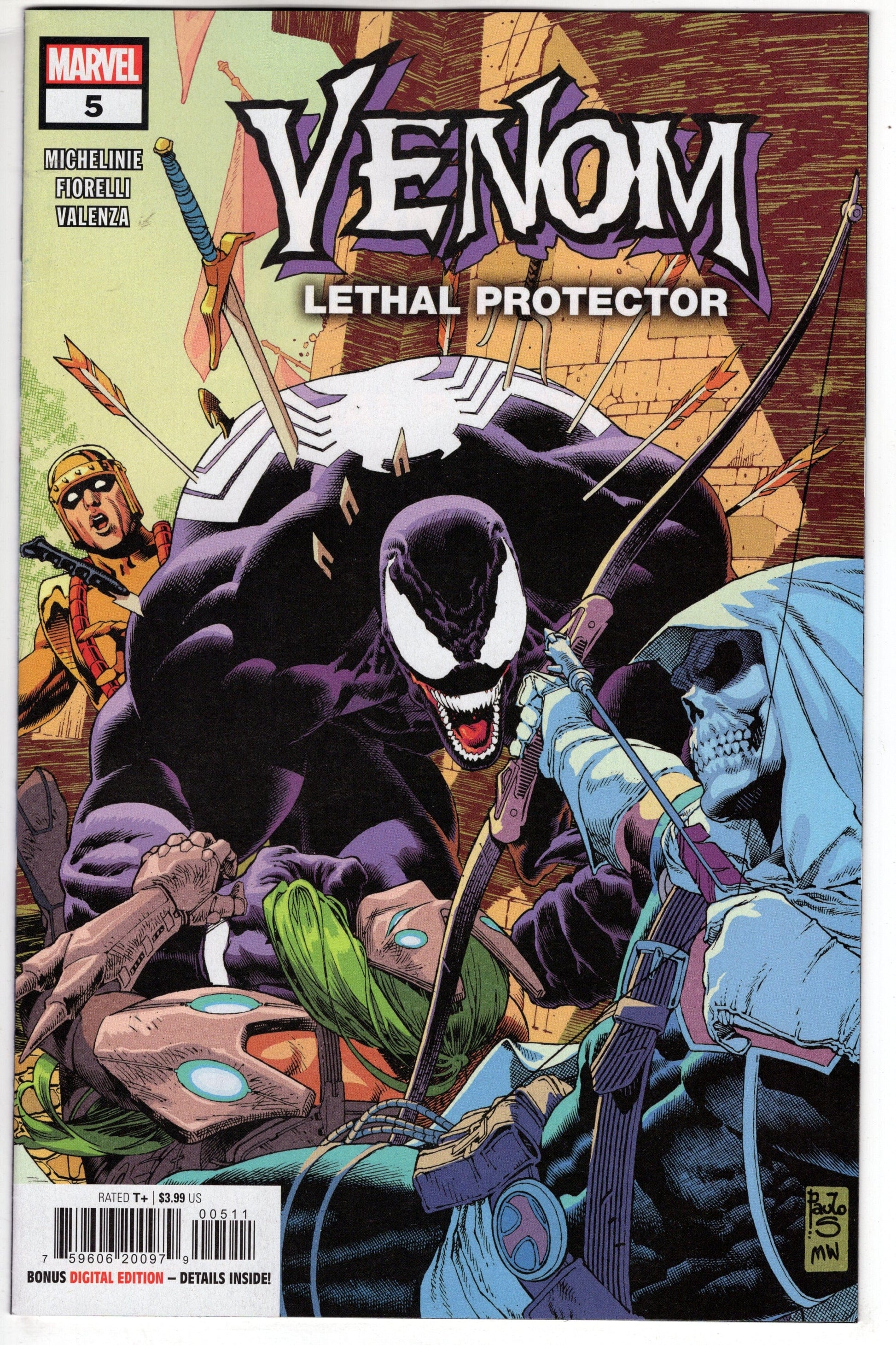 MARVEL PRH COMIC BOOK VENOM LETHAL PROTECTOR #5 (OF 5)