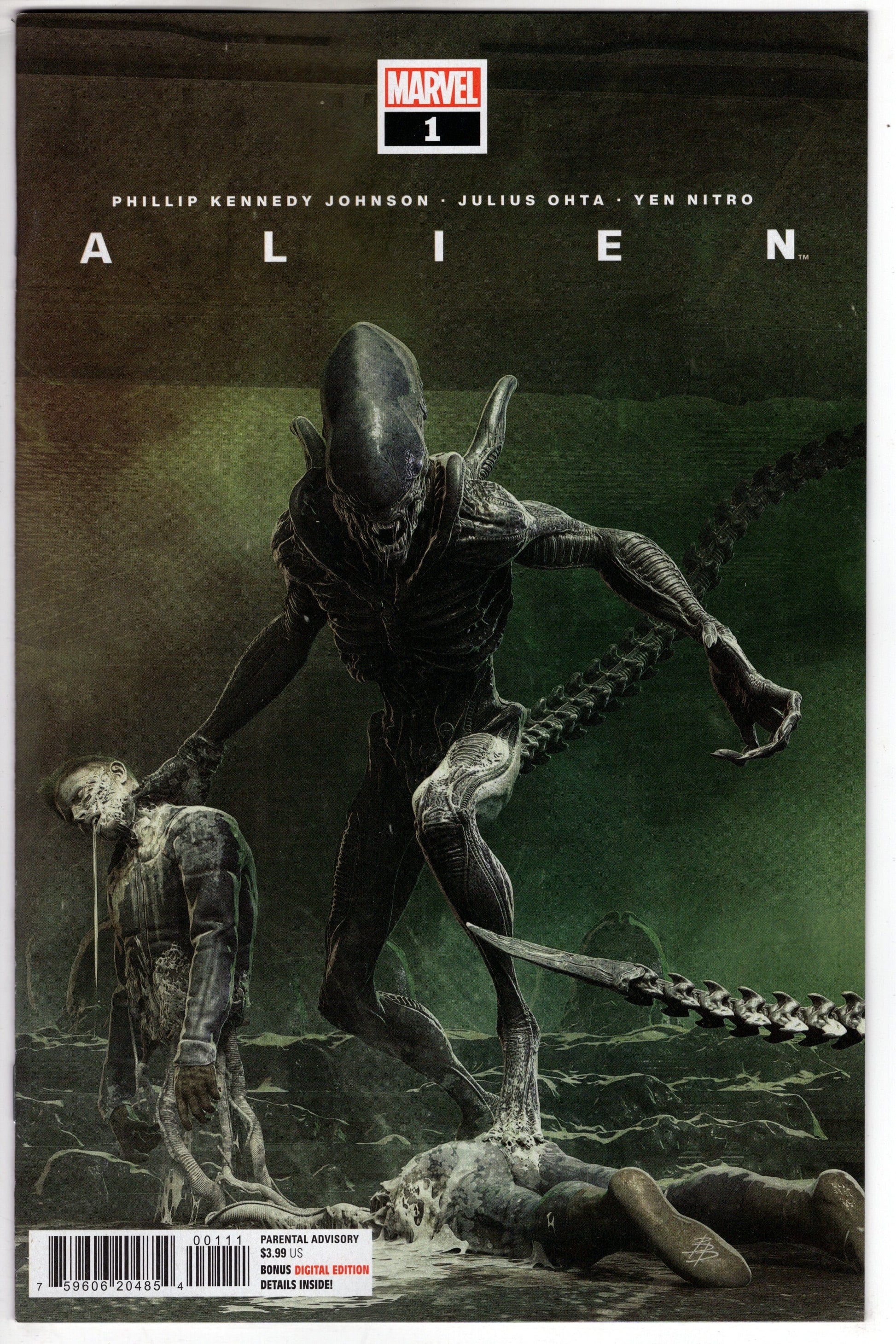 MARVEL PRH COMIC BOOK VF/NM ALIEN #1 (RES)