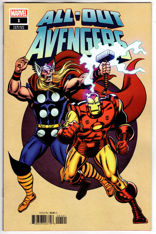MARVEL PRH COMIC BOOK VF/NM ALL-OUT AVENGERS #1 VARIANT