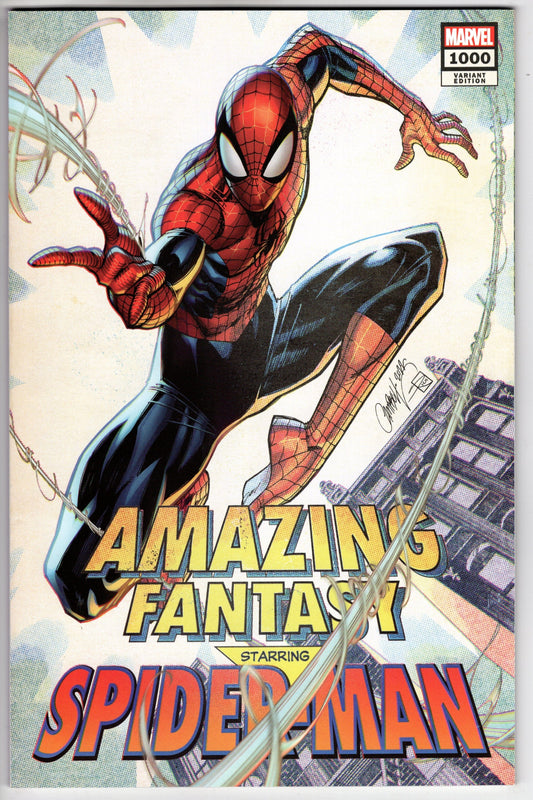 MARVEL PRH COMIC BOOK VF/NM AMAZING FANTASY #1000 JS CAMPBELL VARIANT