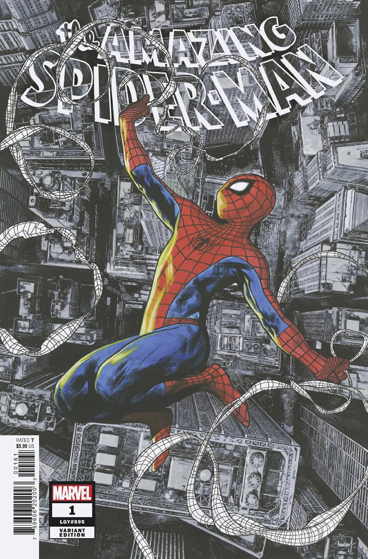 MARVEL PRH COMIC BOOK VF/NM AMAZING SPIDER-MAN #1 CHAREST VAR