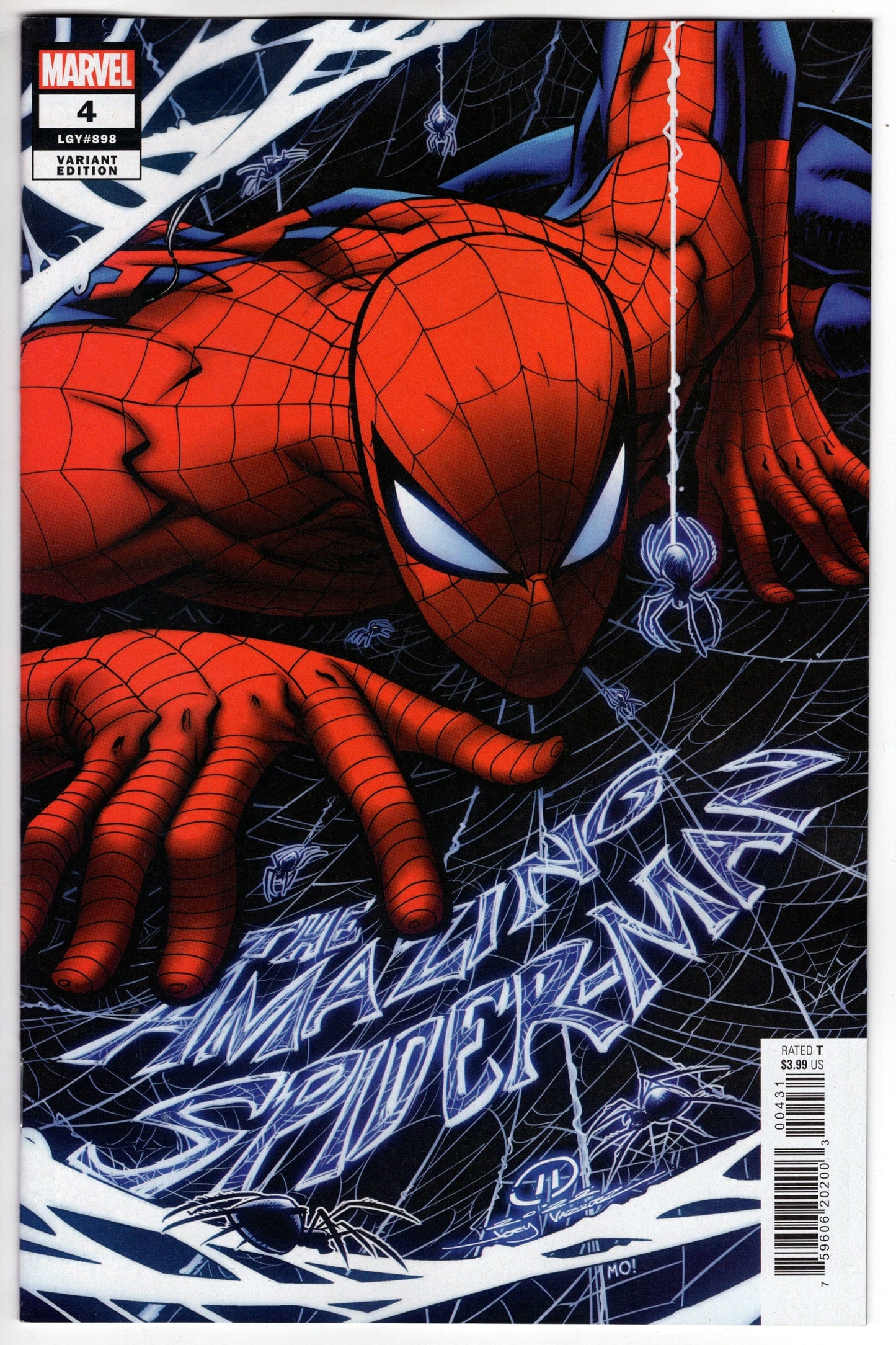 MARVEL PRH COMIC BOOK VF/NM AMAZING SPIDER-MAN #4 25 COPY INCV VAZQUEZ VARIANT