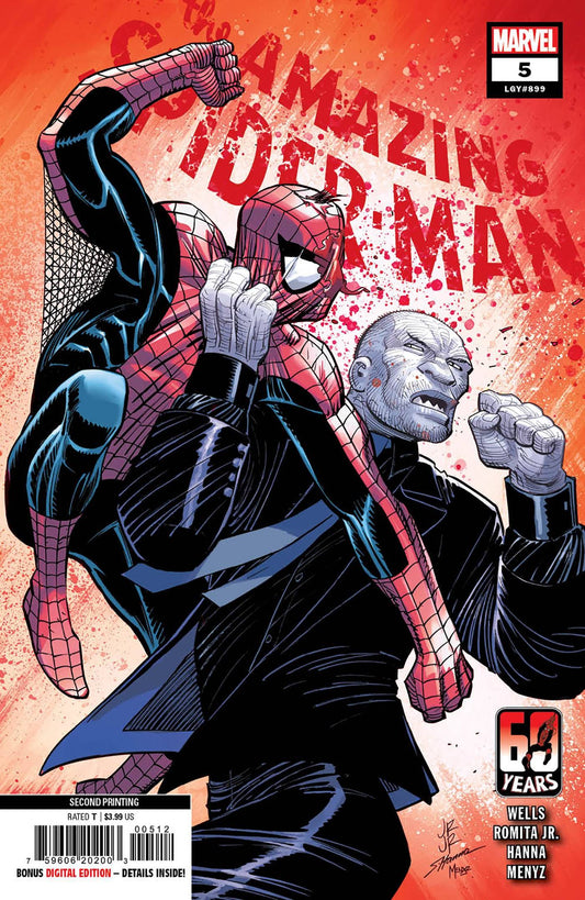 MARVEL PRH COMIC BOOK VF/NM AMAZING SPIDER-MAN #5 2ND PTG ROMITA JR VARIANT