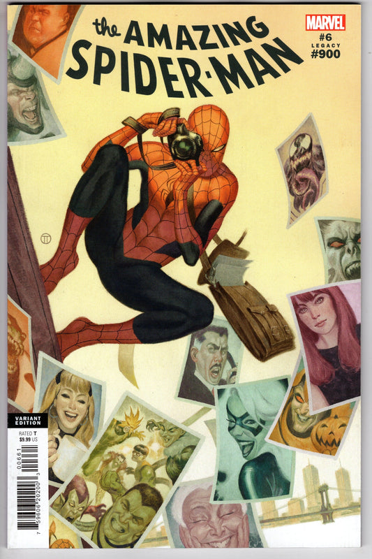 MARVEL PRH COMIC BOOK VF/NM AMAZING SPIDER-MAN #6 25 COPY INCV TEDESCO VARIANT
