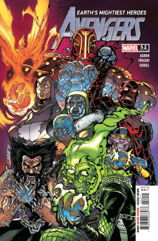 MARVEL PRH COMIC BOOK VF/NM AVENGERS #52