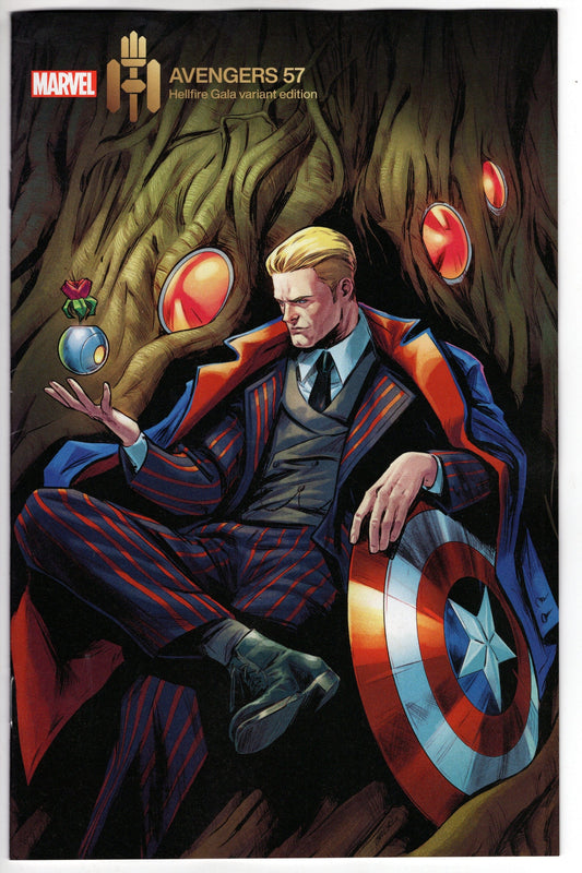 MARVEL PRH COMIC BOOK VF/NM AVENGERS #57 CARNERO HELLFIRE GALA VARIANT
