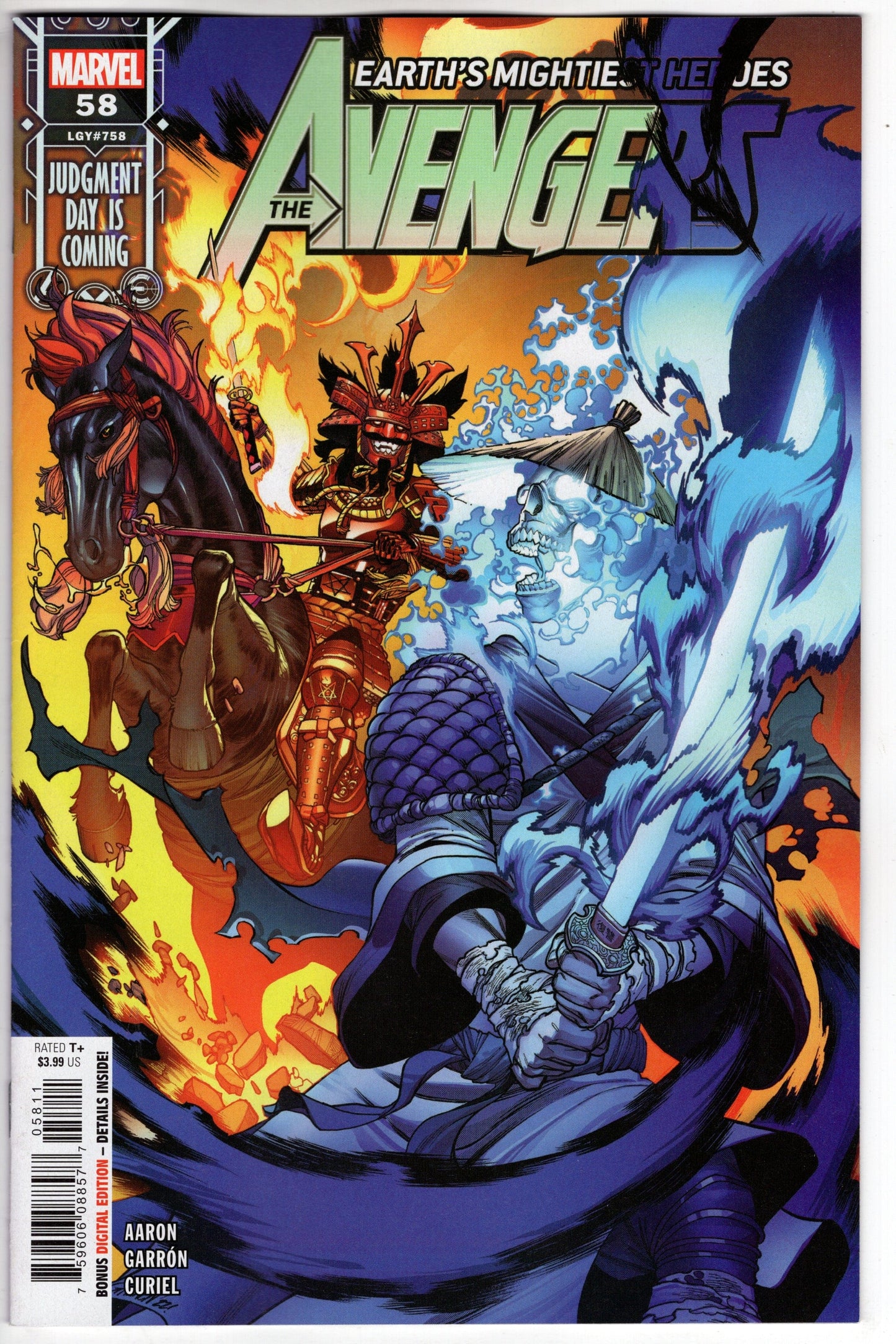 MARVEL PRH COMIC BOOK VF/NM AVENGERS #58