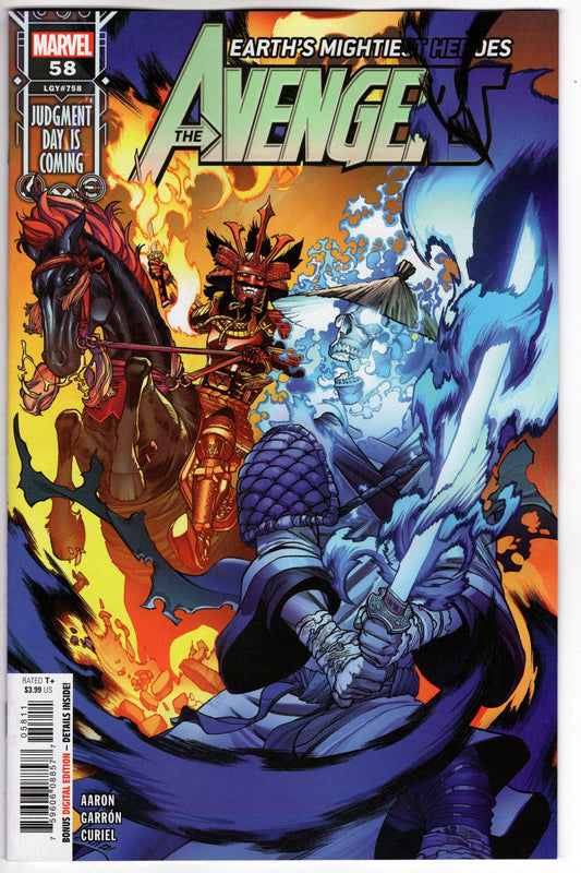 MARVEL PRH COMIC BOOK VF/NM AVENGERS #58