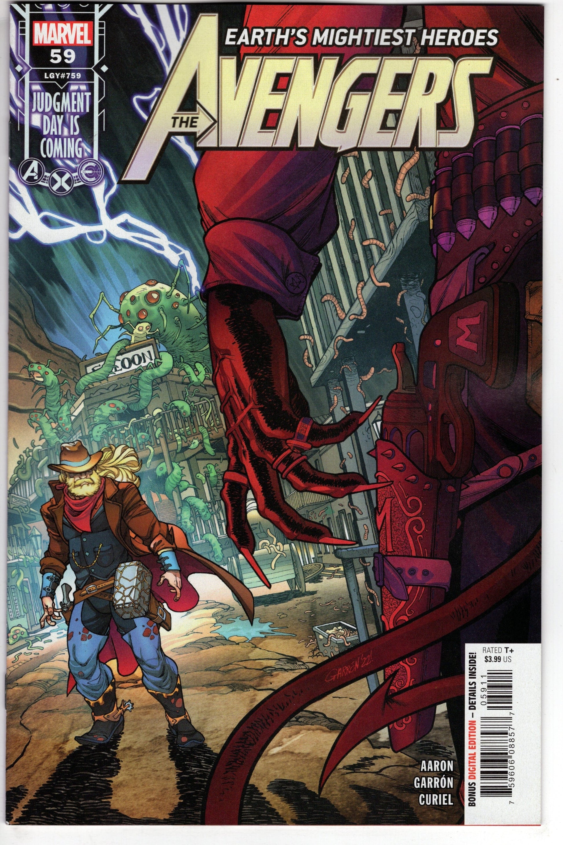 MARVEL PRH COMIC BOOK VF/NM AVENGERS #59