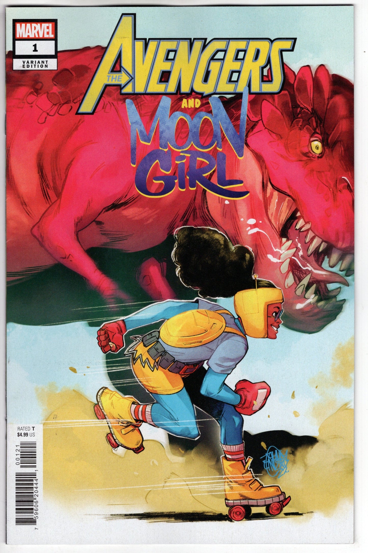 MARVEL PRH COMIC BOOK VF/NM AVENGERS MOON GIRL #1 LINDSAY VARIANT
