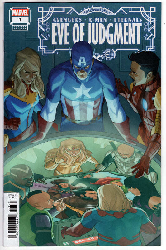MARVEL PRH COMIC BOOK VF/NM AXE EVE JUDGMENT #1 25 COPY INCV NOTO VARIANT