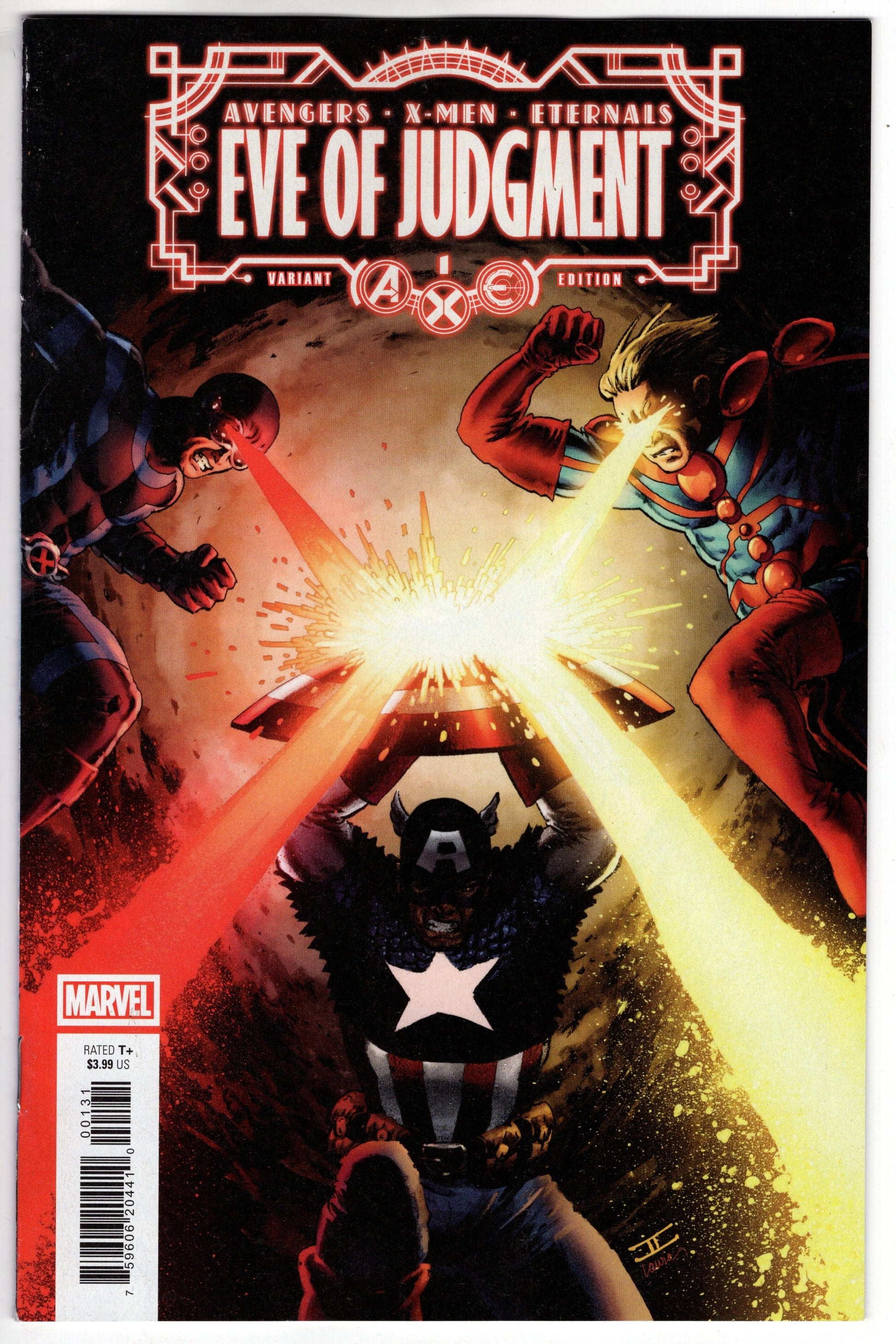 MARVEL PRH COMIC BOOK VF/NM AXE EVE JUDGMENT #1 50 COPY INCV CASSADAY VARIANT