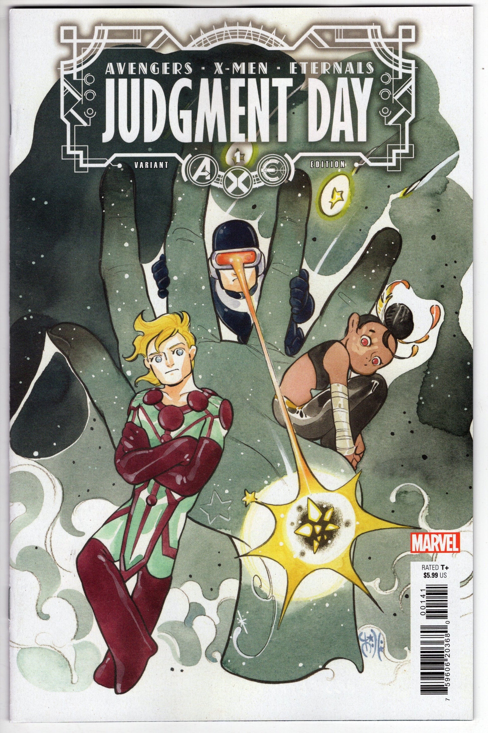 MARVEL PRH COMIC BOOK VF/NM AXE JUDGMENT DAY #1 (OF 6) MOMOKO VARIANT