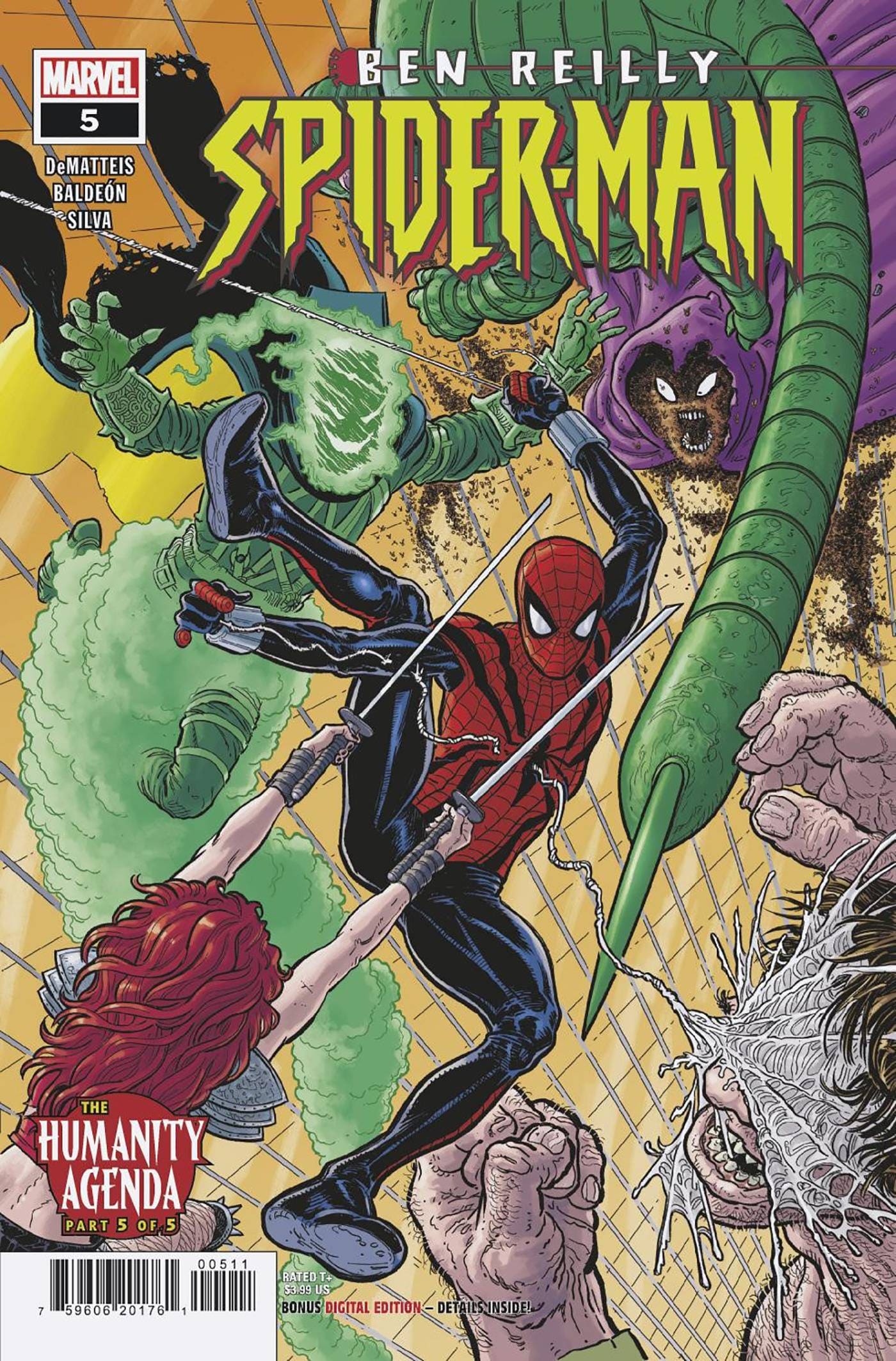 MARVEL PRH COMIC BOOK VF/NM BEN REILLY SPIDER-MAN #5 (OF 5)
