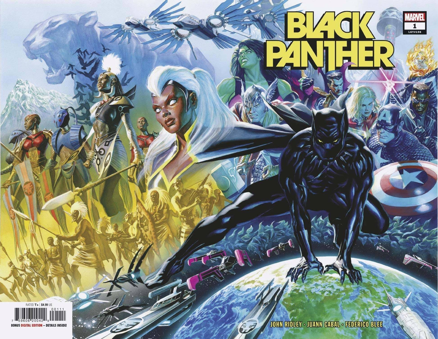 MARVEL PRH COMIC BOOK VF/NM BLACK PANTHER #1
