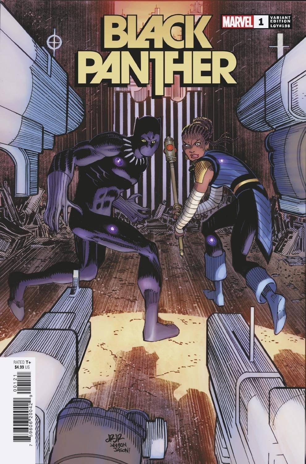 MARVEL PRH COMIC BOOK VF/NM BLACK PANTHER #1 ROMITA JR VAR