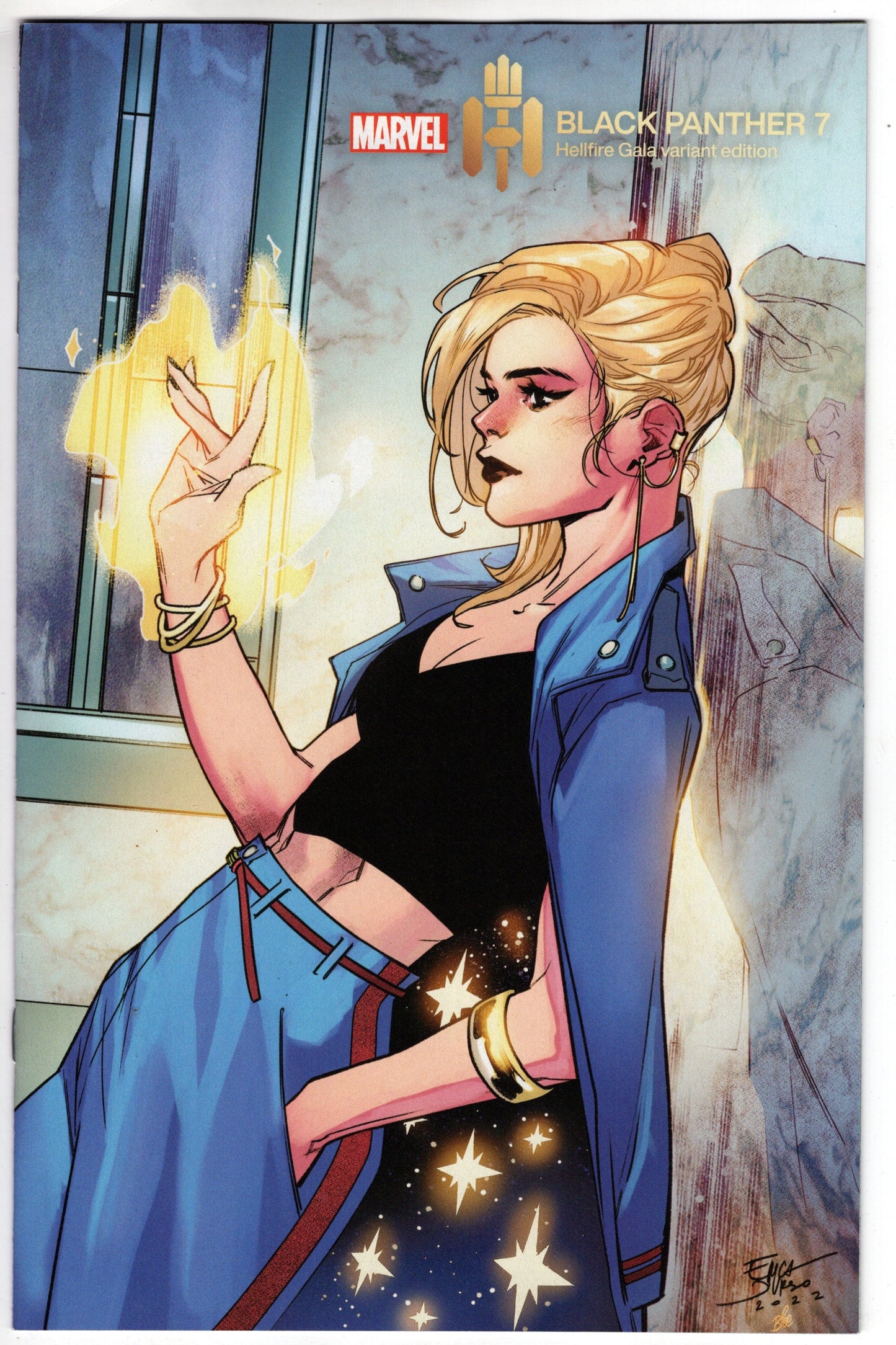MARVEL PRH COMIC BOOK VF/NM Black Panther #7 Durso Hellfire Gala Variant
