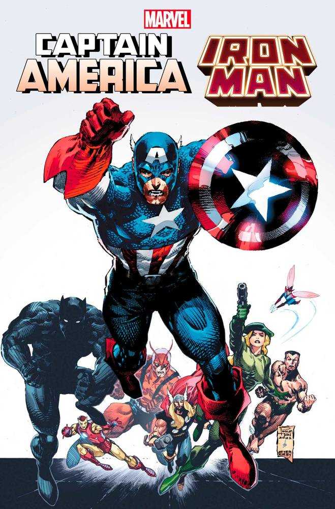 MARVEL PRH comic book VF/NM Captain America Iron Man #3 (Of 5) Tan Classic Homage Variant