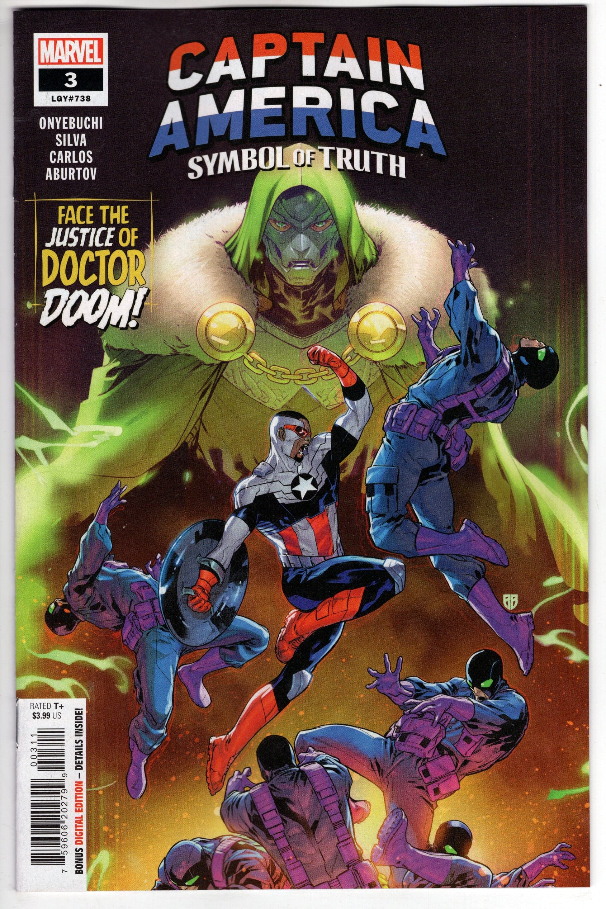 MARVEL PRH COMIC BOOK VF/NM CAPTAIN AMERICA SYMBOL OF TRUTH #3