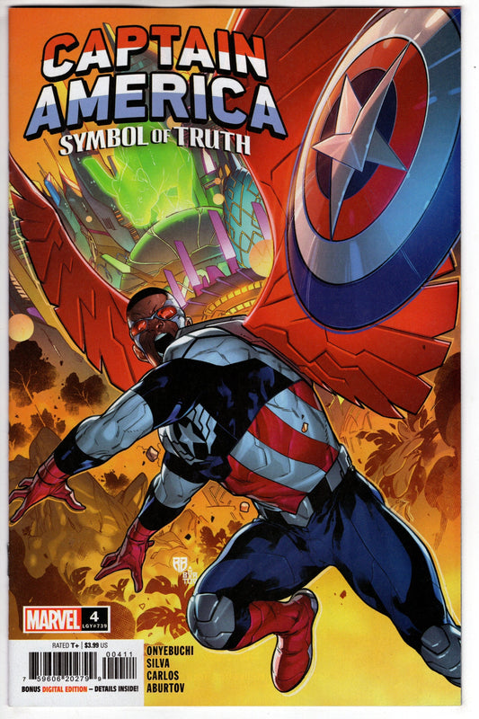 MARVEL PRH COMIC BOOK VF/NM CAPTAIN AMERICA SYMBOL OF TRUTH #4