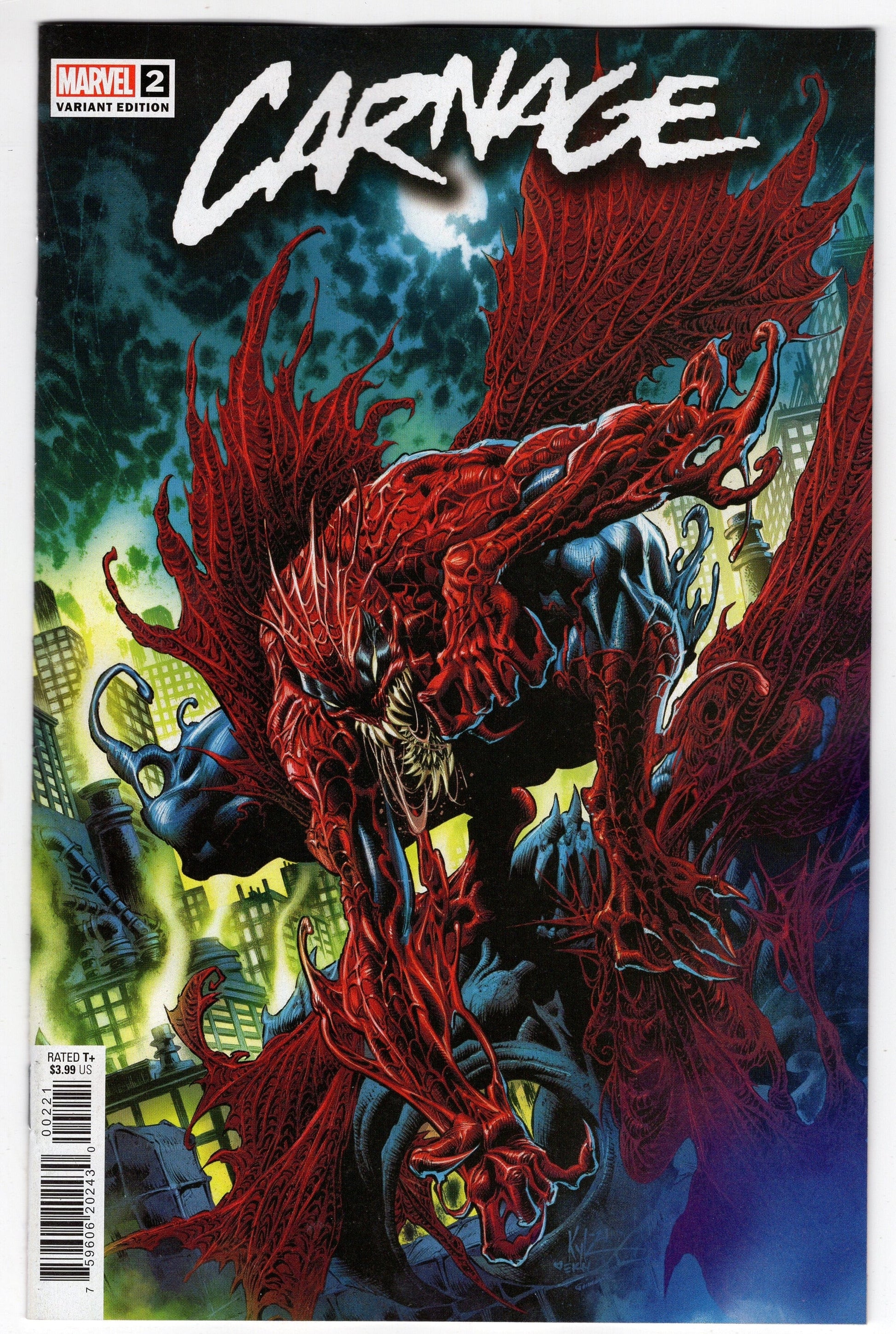 MARVEL PRH COMIC BOOK VF/NM CARNAGE #2 HOTZ SPIDER-MAN VAR