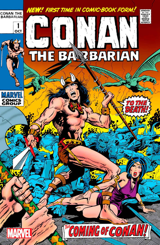 MARVEL PRH COMIC BOOK VF/NM CONAN THE BARBARIAN #1 FACSIMILE EDITION
