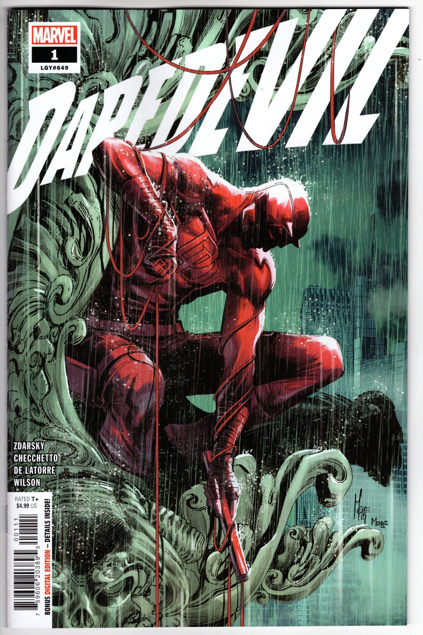 MARVEL PRH COMIC BOOK VF/NM DAREDEVIL #1