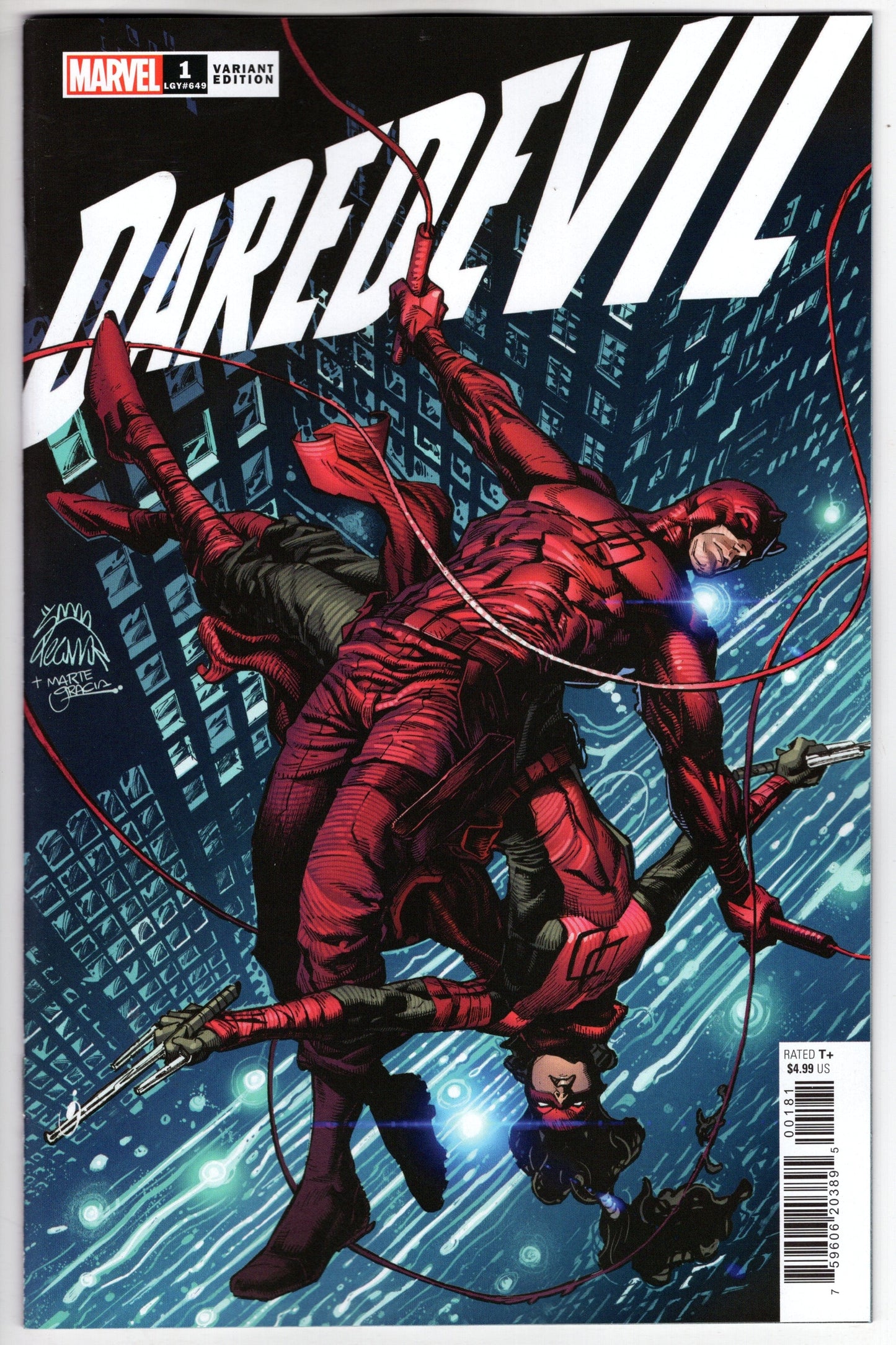 MARVEL PRH COMIC BOOK VF/NM DAREDEVIL #1 25 COPY INCV STEGMAN VARIANT