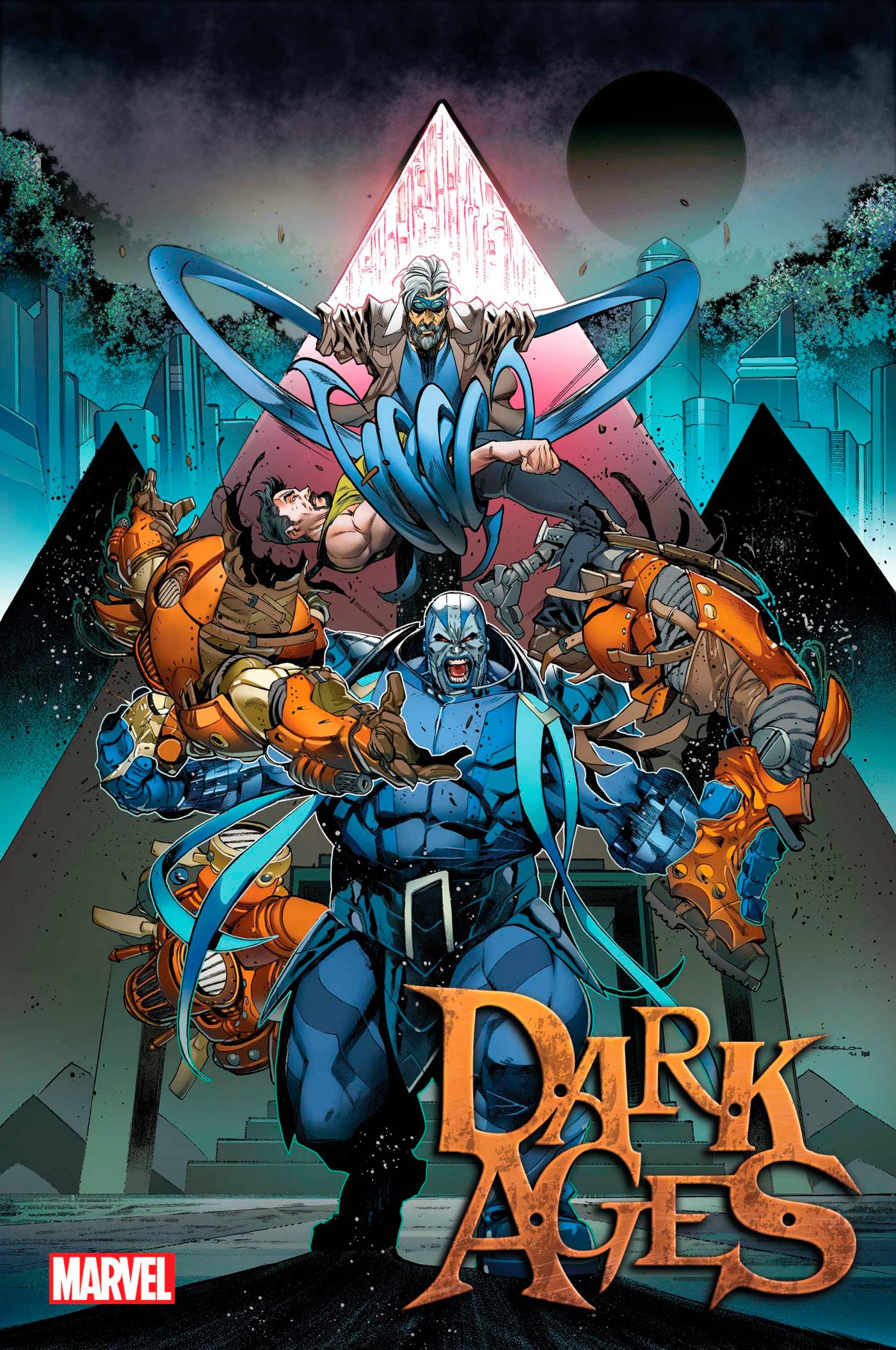 MARVEL PRH COMIC BOOK VF/NM DARK AGES #3 (OF 6)