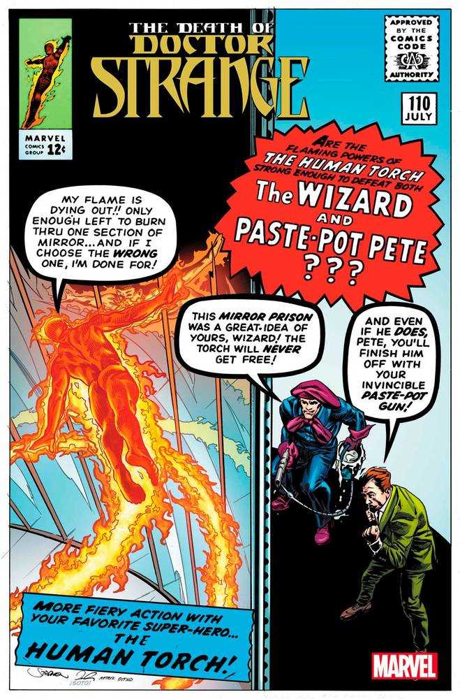 MARVEL PRH comic book VF/NM Death Of Doctor Strange #5 (Of 5) Mooney Classic Homage Variant