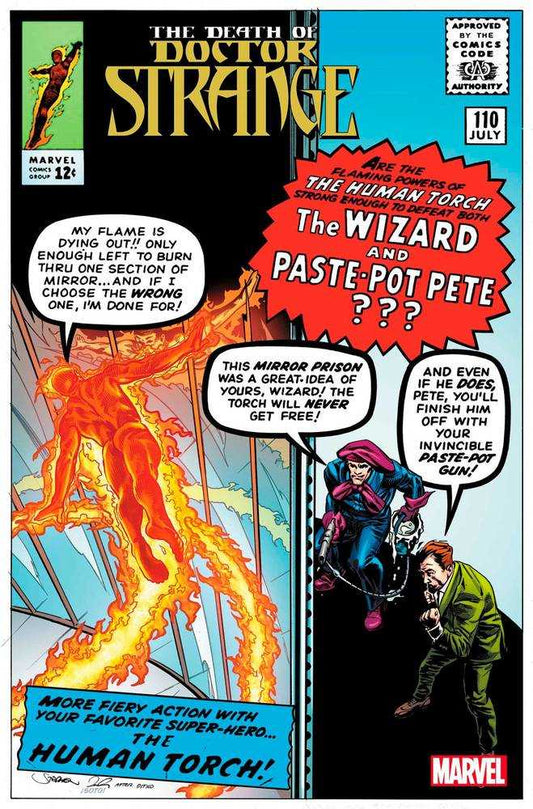 MARVEL PRH comic book VF/NM Death Of Doctor Strange #5 (Of 5) Mooney Classic Homage Variant