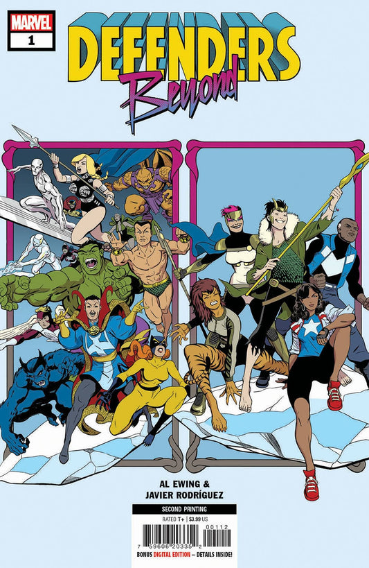 MARVEL PRH COMIC BOOK VF/NM DEFENDERS BEYOND #1 (OF 5) 2ND PTG RODRIGUEZ VARIANT