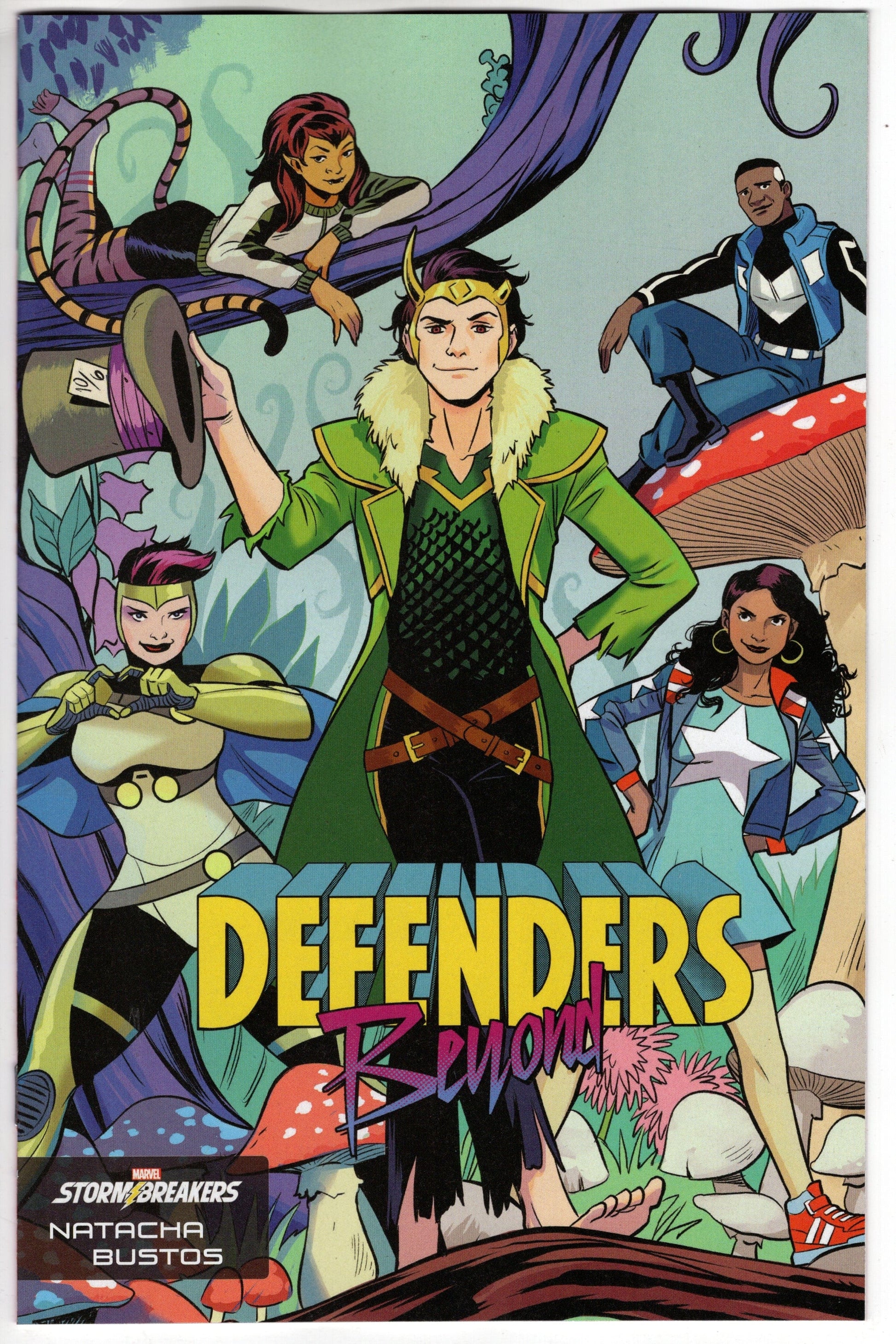 MARVEL PRH COMIC BOOK VF/NM DEFENDERS BEYOND #1 (OF 5) BUSTOS STORMBREAKERS VARIANT