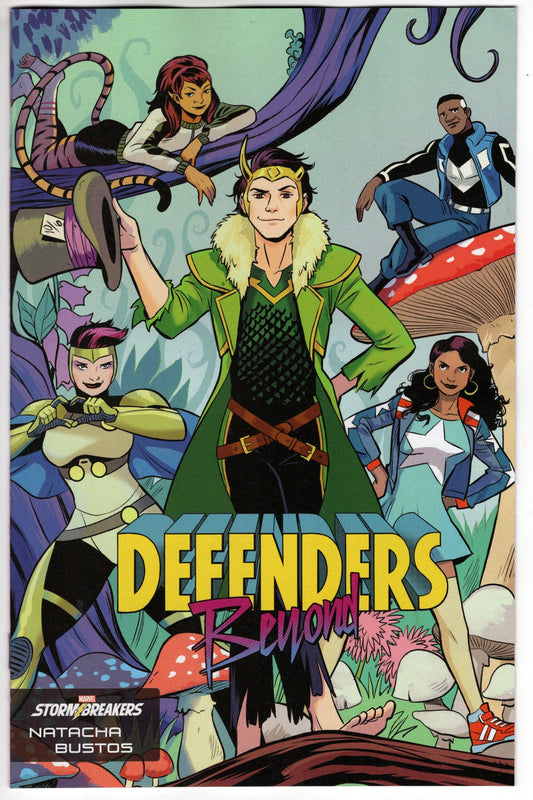 MARVEL PRH COMIC BOOK VF/NM DEFENDERS BEYOND #1 (OF 5) BUSTOS STORMBREAKERS VARIANT
