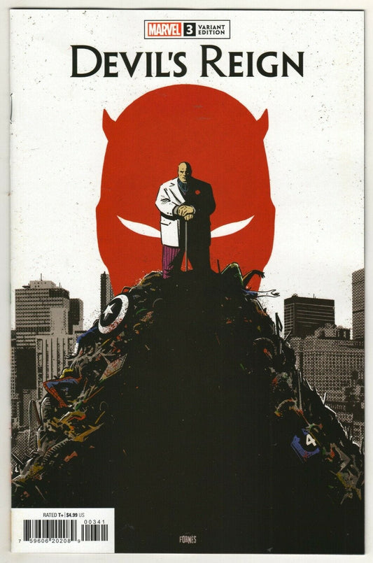 MARVEL PRH COMIC BOOK VF/NM DEVILS REIGN #3 (OF 6) FORNES VAR