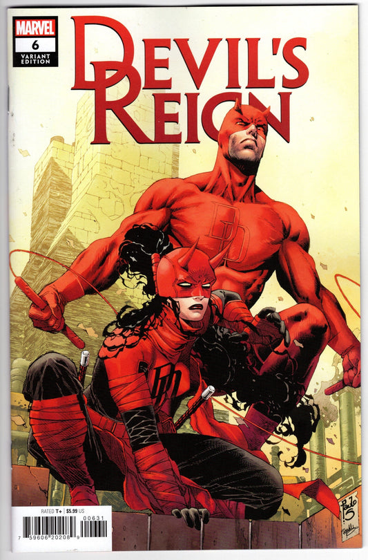 MARVEL PRH COMIC BOOK VF/NM DEVILS REIGN #6 (OF 6) SIQUIERA VARIANT