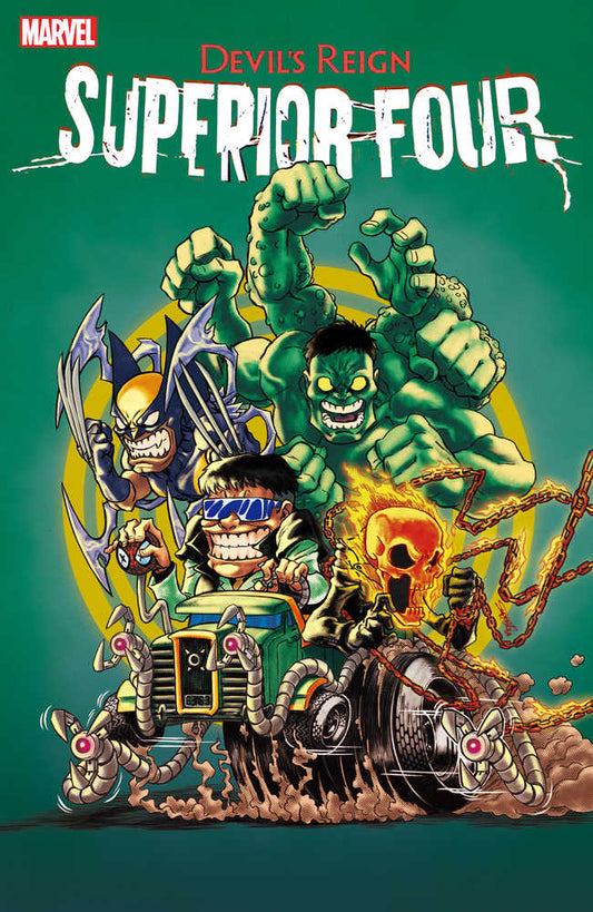 MARVEL PRH COMIC BOOK VF/NM Devils Reign Superior Four #2 (Of 3) Superlog Variant