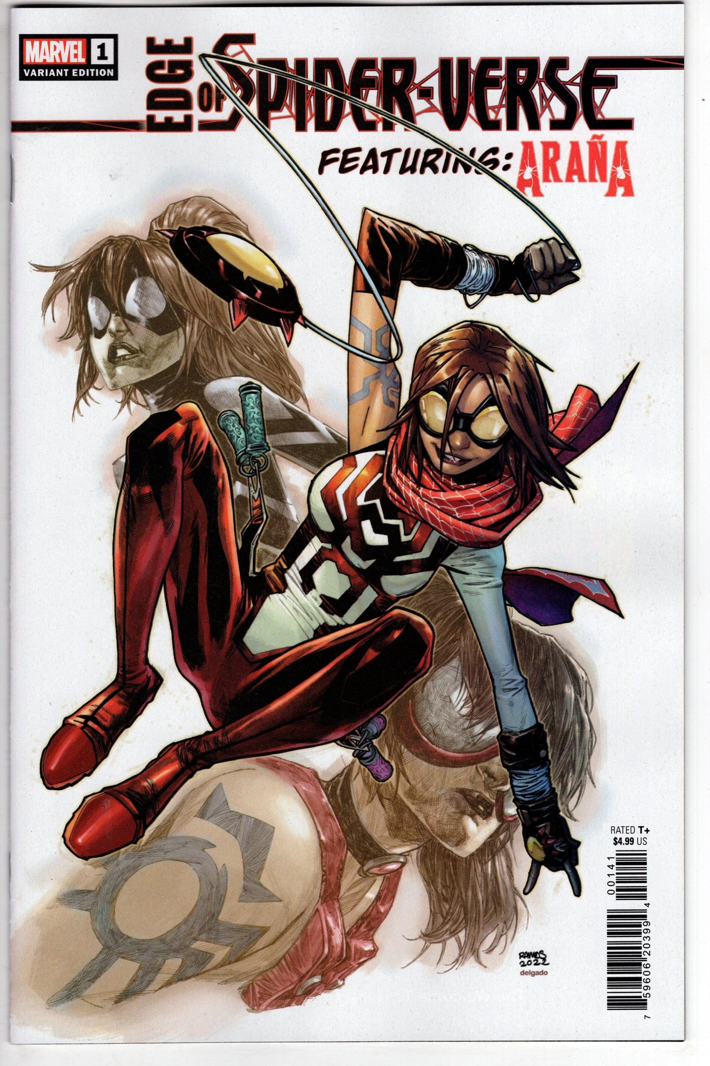 MARVEL PRH COMIC BOOK VF/NM EDGE OF SPIDER-VERSE #1 (OF 5) 25 COPY INCV RAMOS VARIANT