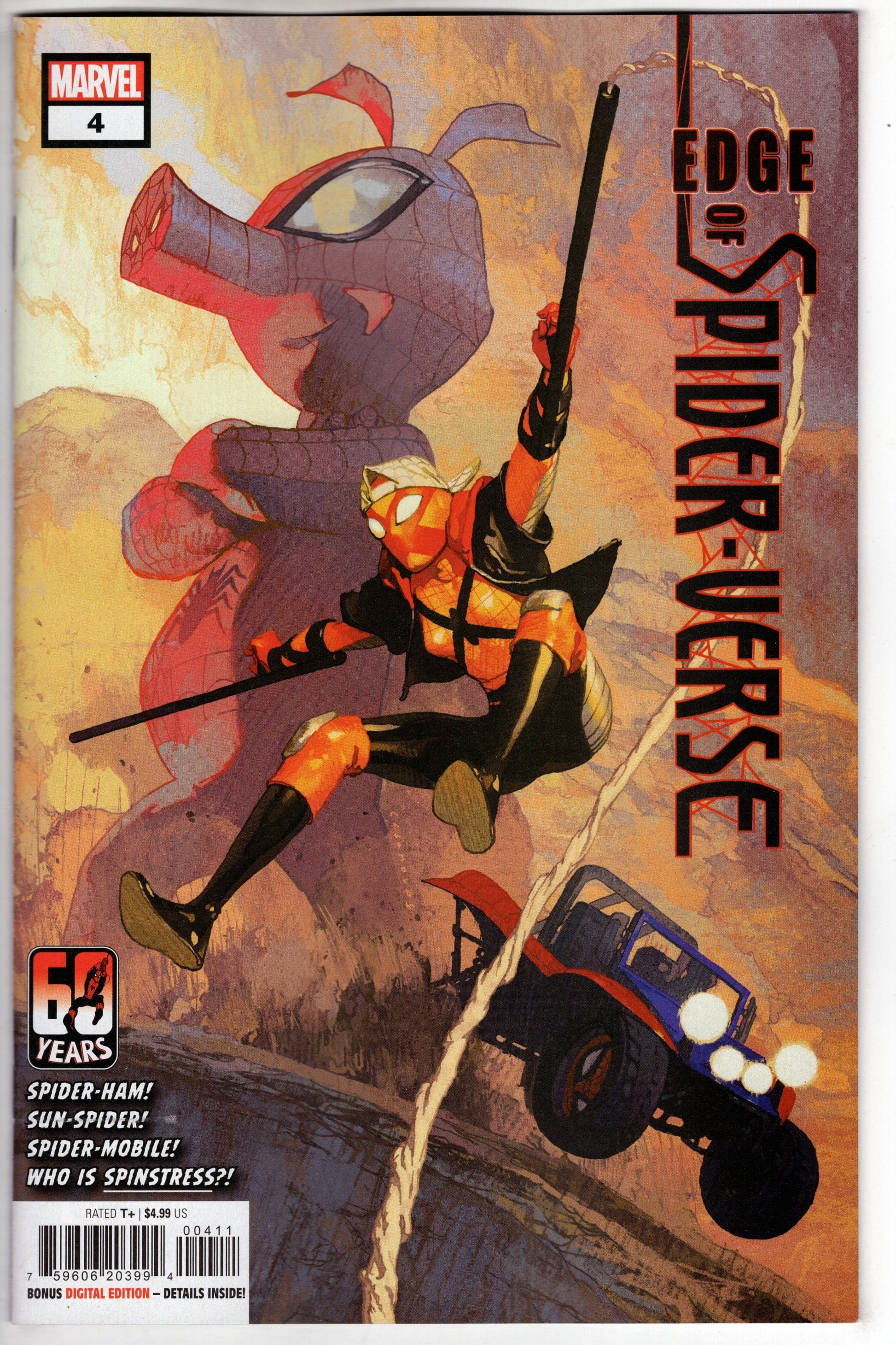 MARVEL PRH COMIC BOOK VF/NM EDGE OF SPIDER-VERSE #4 (OF 5)