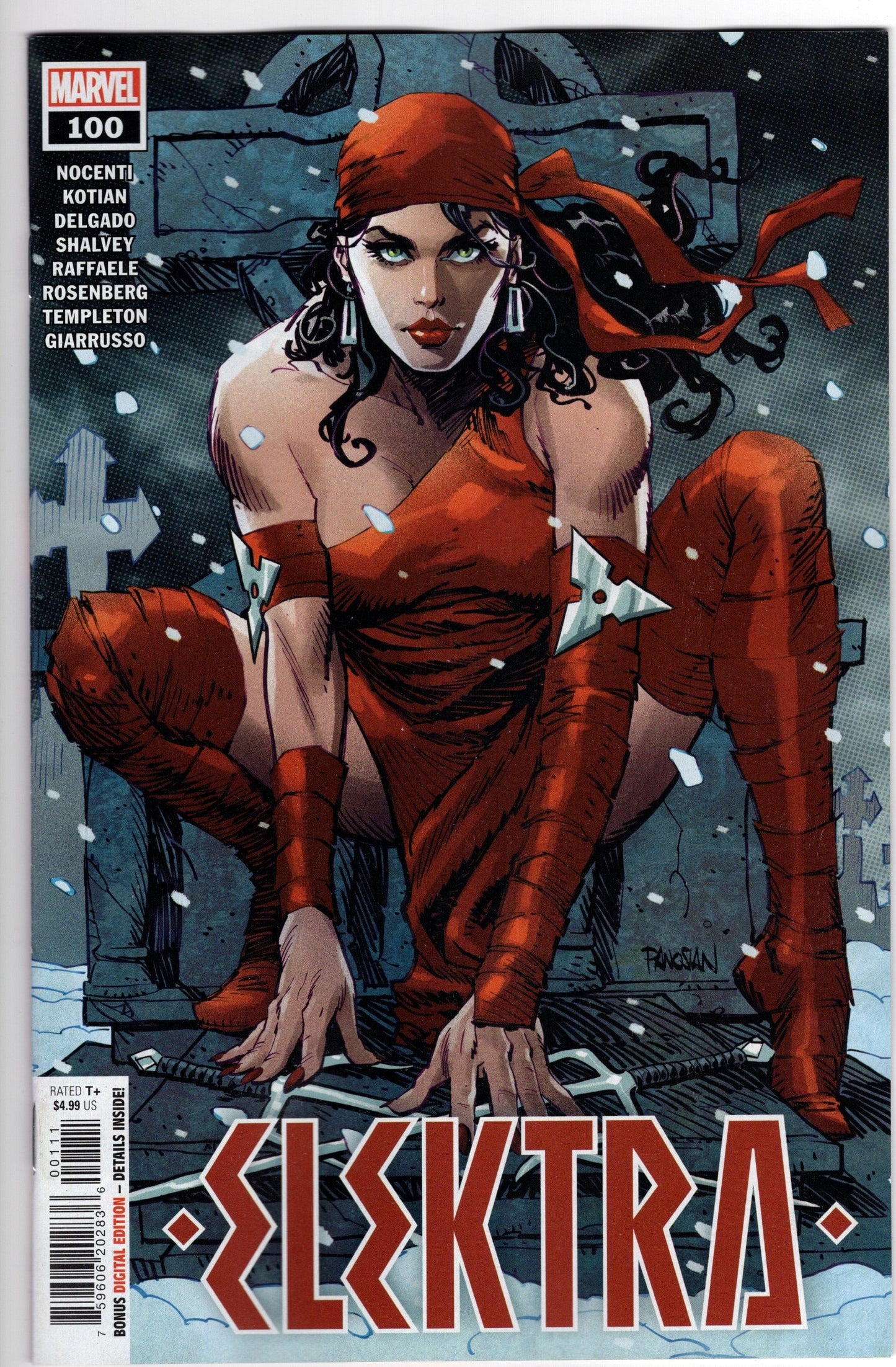 MARVEL PRH COMIC BOOK VF/NM ELEKTRA #100