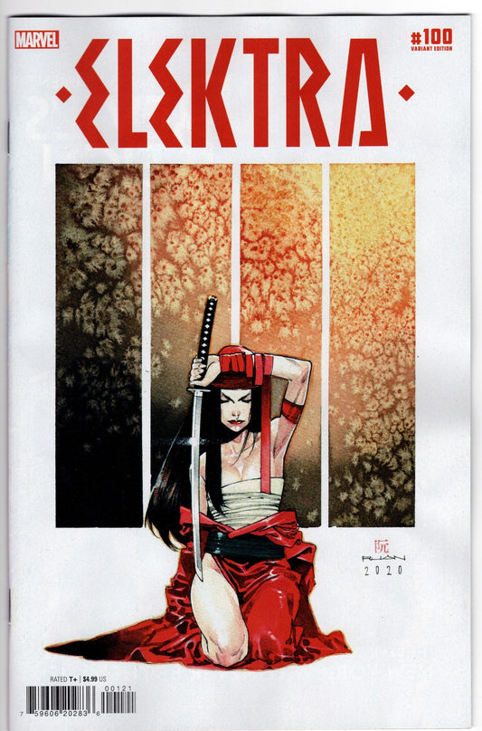 MARVEL PRH COMIC BOOK VF/NM ELEKTRA #100 RUAN VARIANT