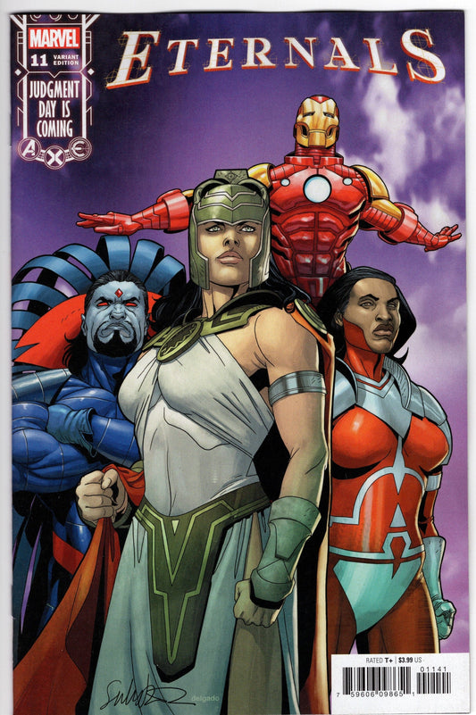 MARVEL PRH COMIC BOOK VF/NM ETERNALS #11 LARROCA FORESHADOW VARIANT